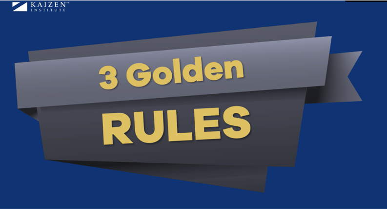 3 Golden Rules for Leaders