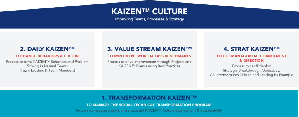 Graphic Representation of the Suite of Programs for Developing and Implementing a Continuous Improvement Culture