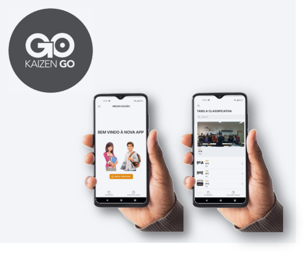 Application mobile ludique « KAIZEN GO »