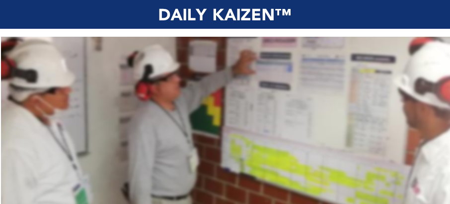 Daily Kaizen meeting