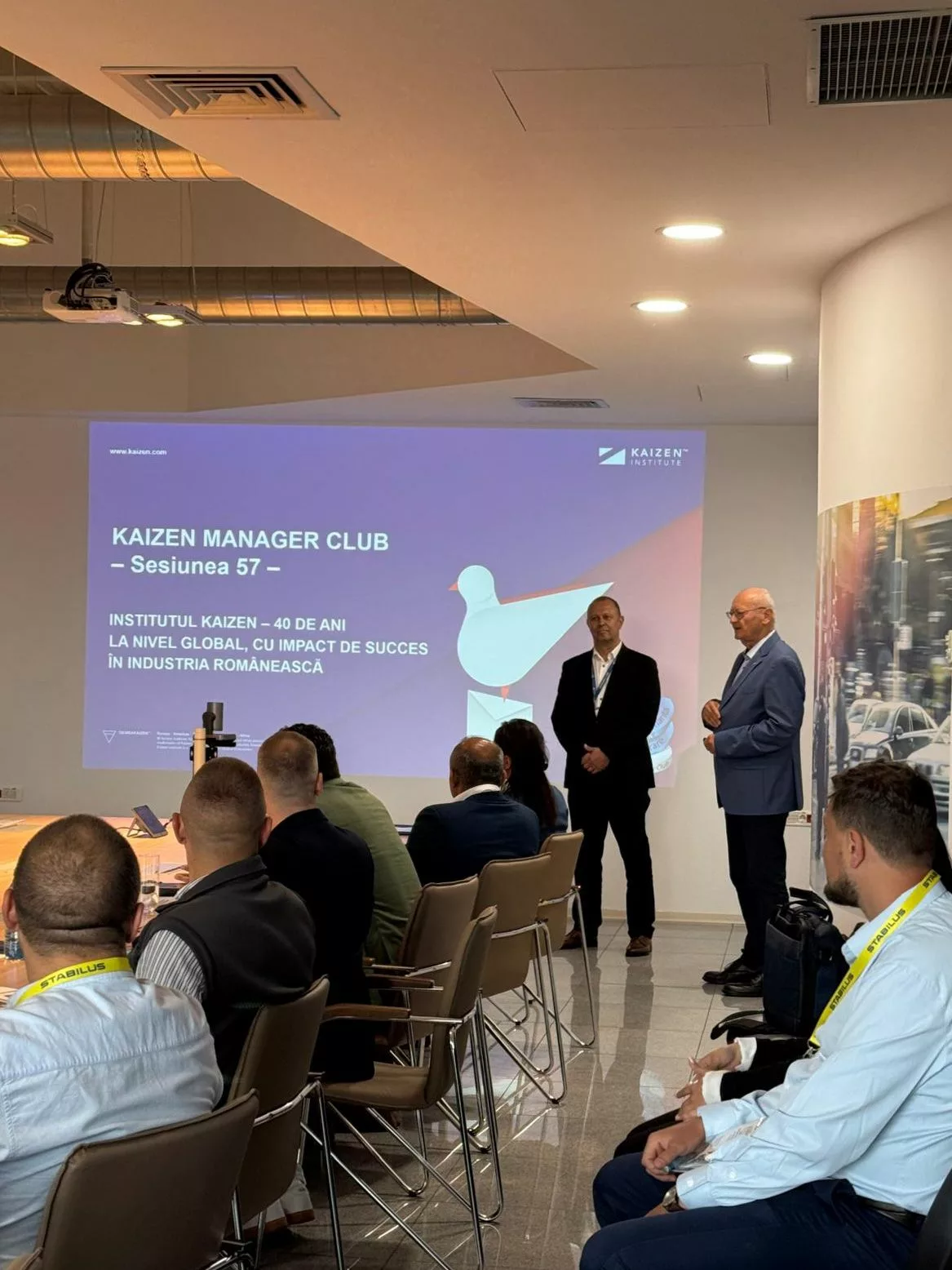 Sesiunea 57 a Kaizen Manager Club în cadrul Stabilus România

