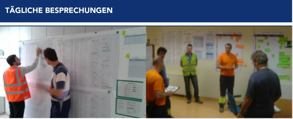 T&auml;gliche Besprechungen