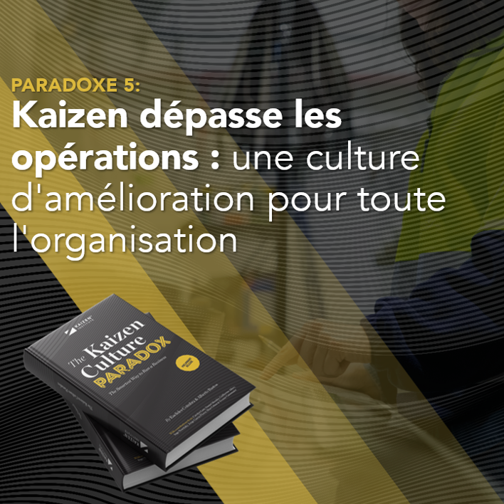 Le Kaizen dépasse les opérations : une culture d’amélioration pour toute l’organisation