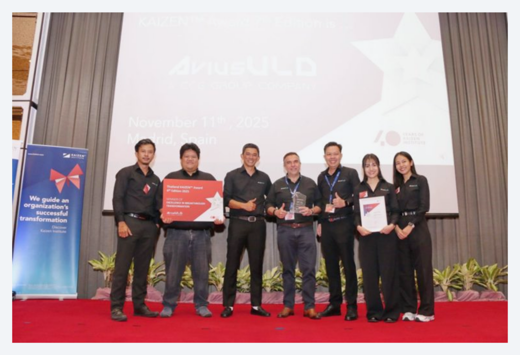 Company recognition at the KAIZEN™ Awards Thailand 2025