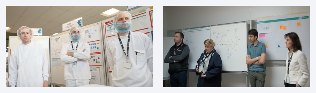 Photos des &eacute;quipes du projet KOE &agrave; Val-de-Reuil