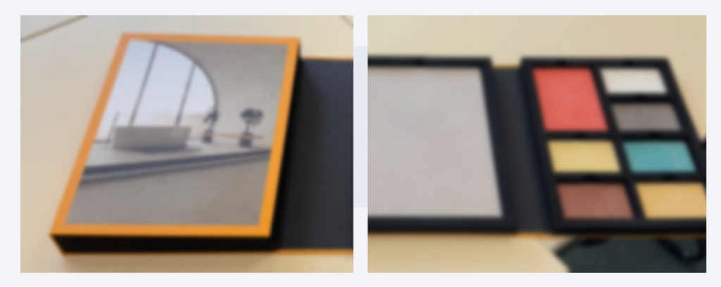 Beispiel f&uuml;r das vom Unternehmen entwickelte Sales Kit