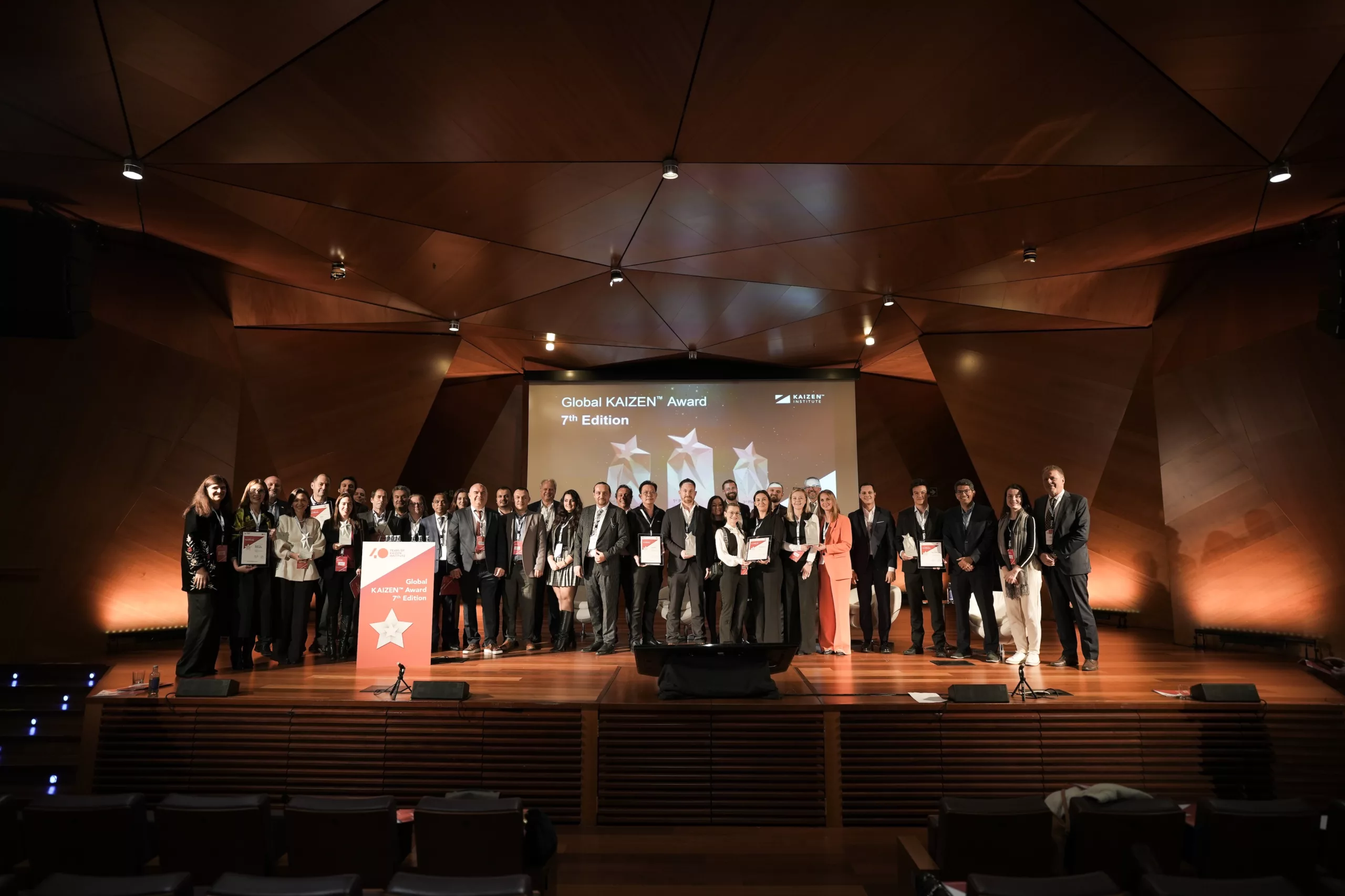 Global KAIZEN™ Award 7th Edition presented in Madrid, Spain