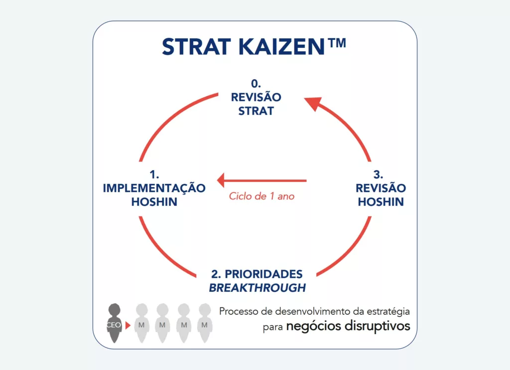 Imagem representativa do ciclo Strat KAIZEN&trade;
