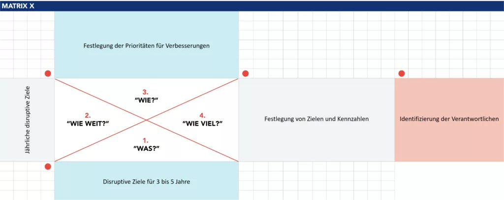 Beispiel für die Top Matrix X