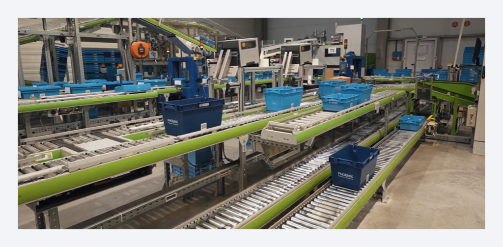 Nouveau layout mis en place pour optimiser les flux logistiques 