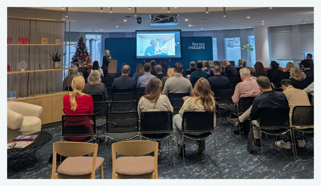 Attendees engaging in a sustainability-focused session at the BQF Excellence Day