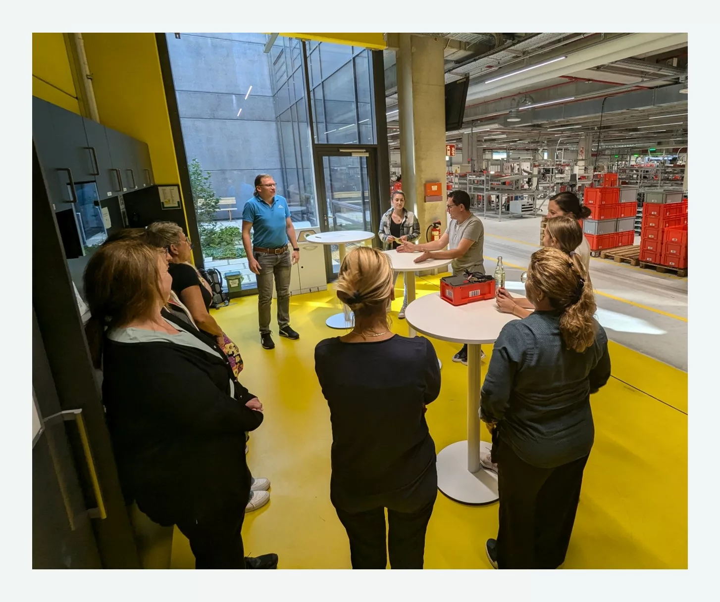 Abbildung einer 5S-Teamaktivit&auml;t