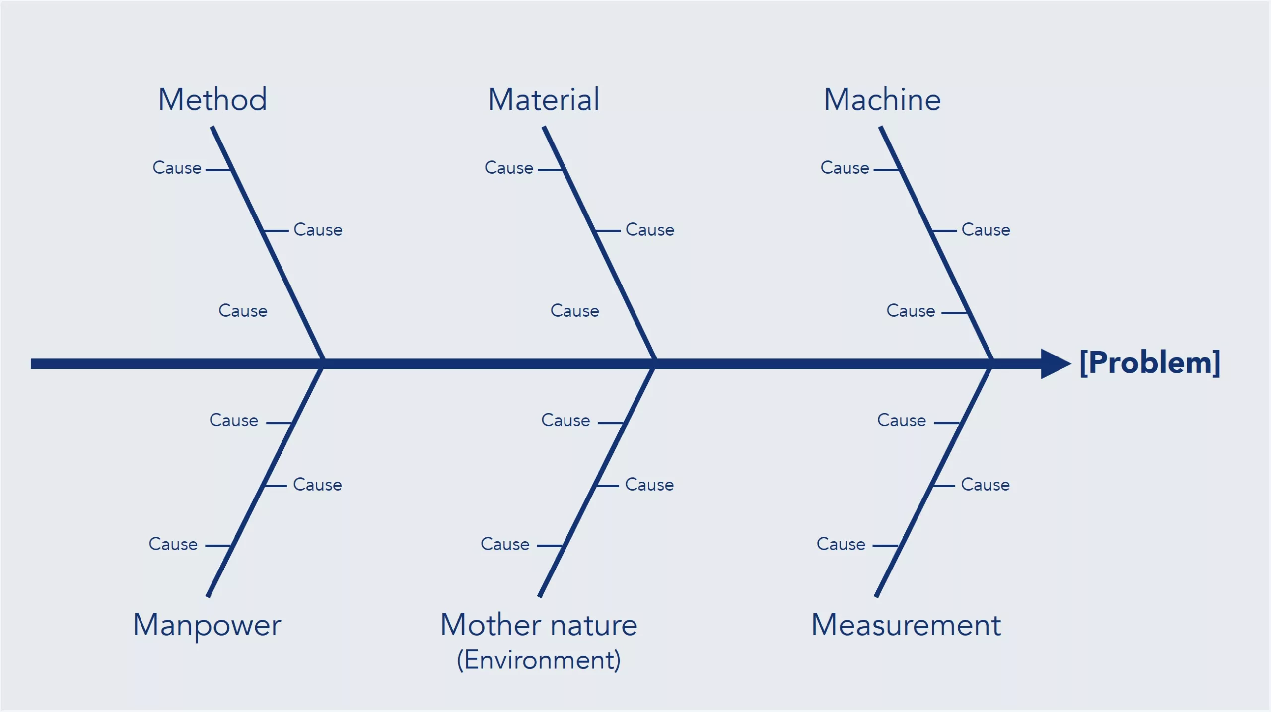 Fishbone diagram example