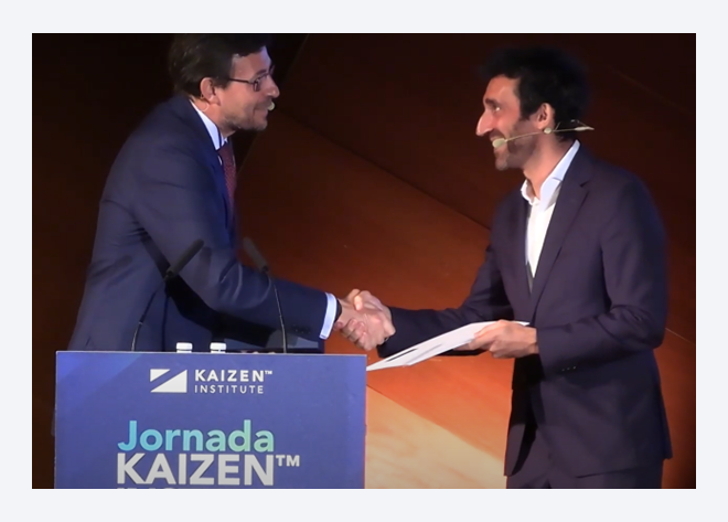 Reconocimiento de la empresa en los Premios Kaizen Espa&ntilde;a 2025