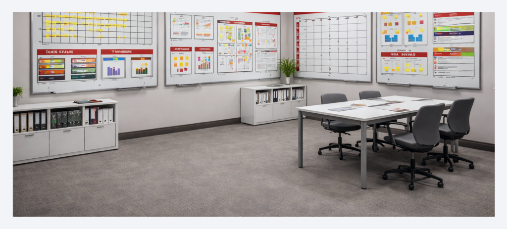 Example of Obeya Room