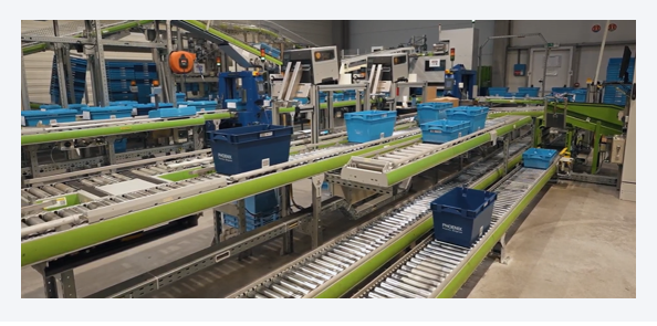 New layout implemented to optimize logistics flows