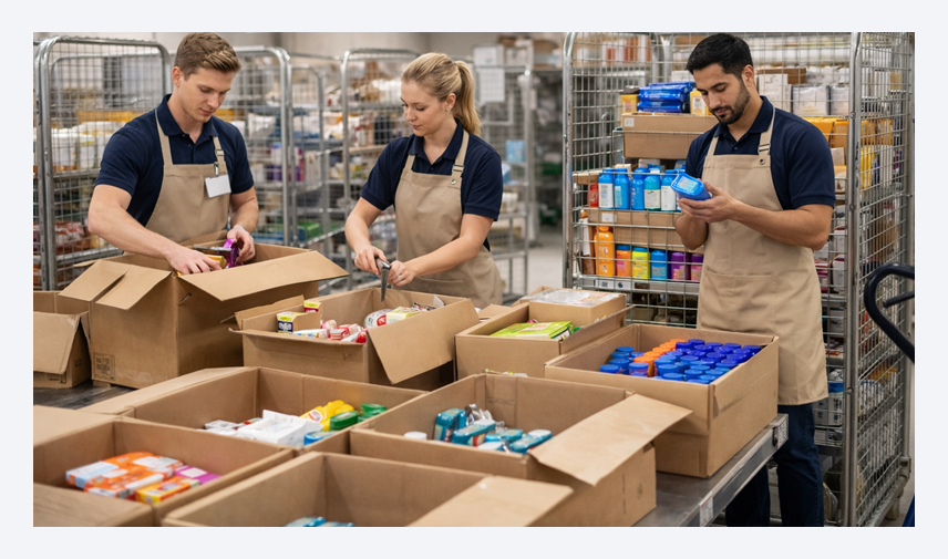 Imagem of the new sorting layout