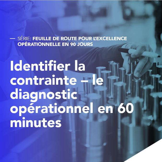 Identifier la contrainte – Le diagnostic opérationnel en 60 minutes