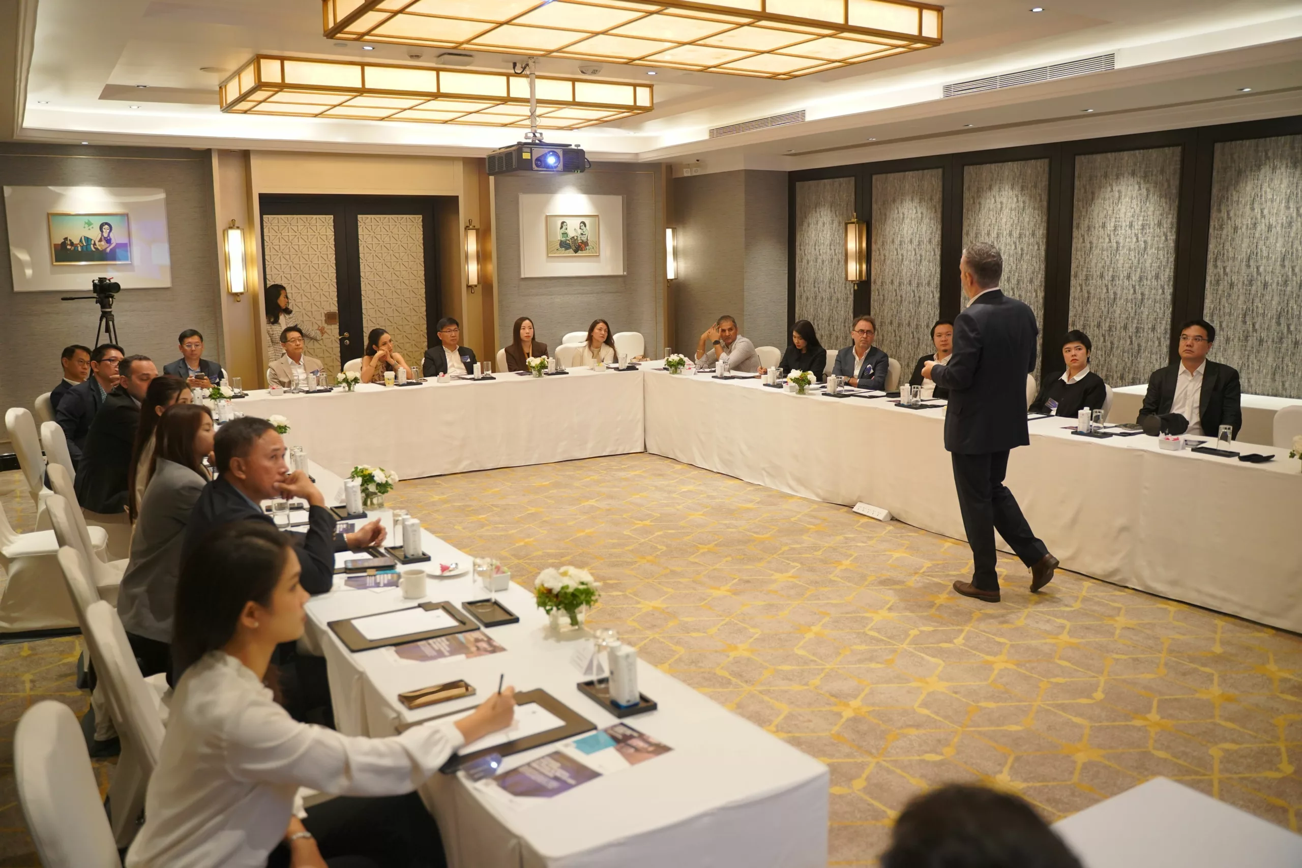 Kaizen Institute Thailand hosts executive lunch with Singha