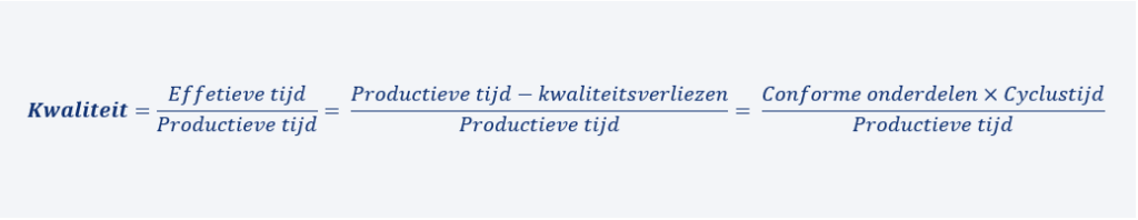 Kwaliteitsberekening