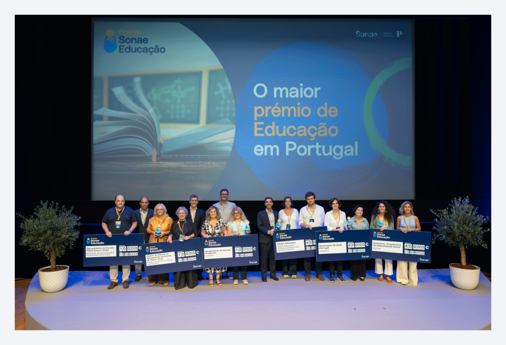 Vencedores do Prémio Sonae Educação 2026